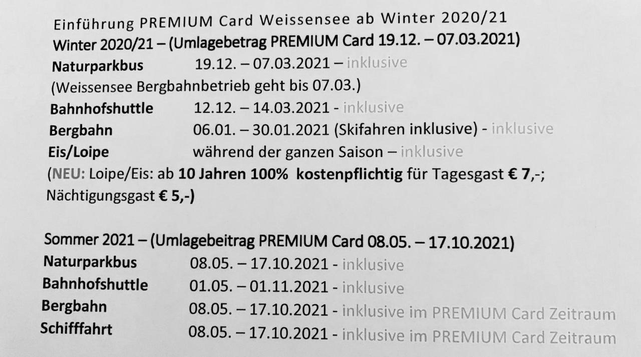 Pension Seeheim Weissensee Eksteriør billede
